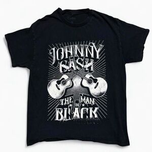 Johnny Cash | “The Man in Black” Graphic T-Shirt